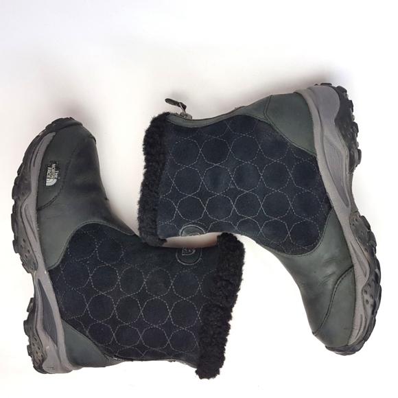 The North Face Primaloft 200Gram Insulation US7 Suede & Leather Winter Boot - Picture 3 of 9